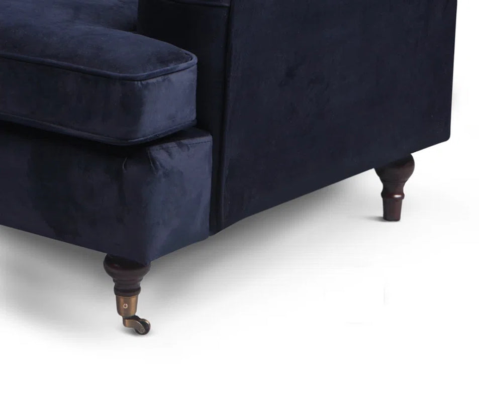 Marcantonio 3 Seater Velvet Sofa