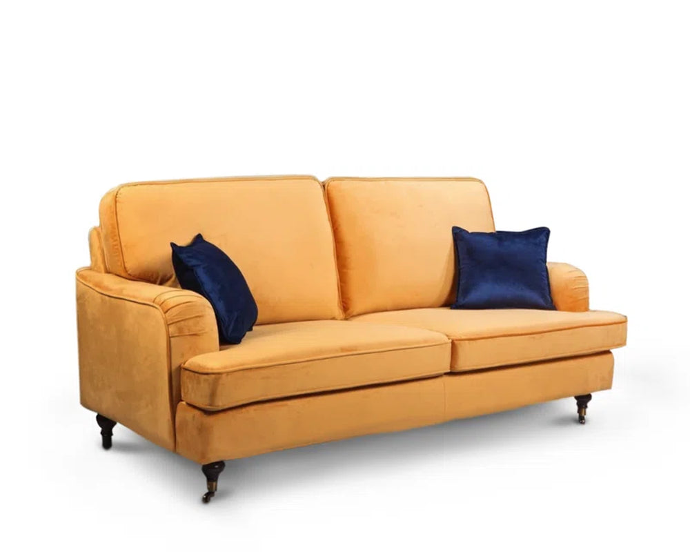 Marcantonio 3 Seater Velvet Sofa