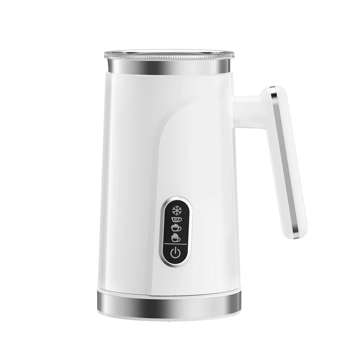 Electric 4 in 1 Automatic Hot and Cold Milk Frother Warmer for Latte, Foam Maker, Hot Chocolates, Cappuccino