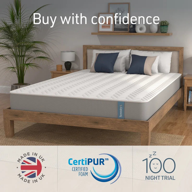 Adamine Serenity Coil Spring and Comfort Foam Hybrid Mattress
