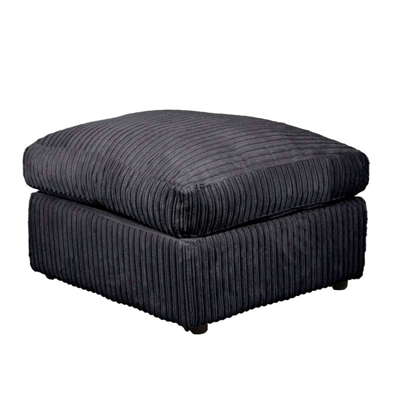Moana 3 - Piece Upholstered Corner Sofa Chaise with Ottoman