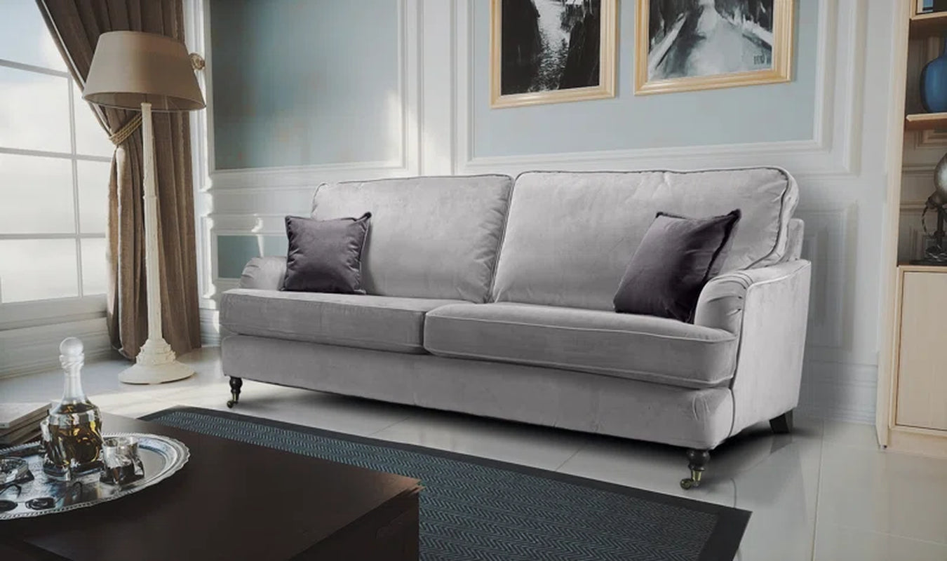 Marcantonio 3 Seater Velvet Sofa