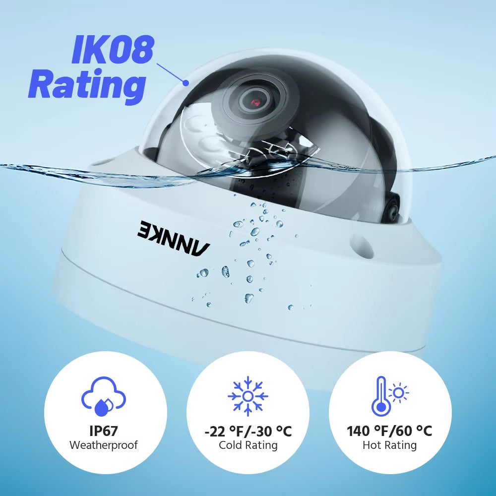 12MP Smart Dual Light Camera Kits Security Cam 8CH NVR 4PCS POE Camera Outdoor CCTV Video Surveillance Protection Camera