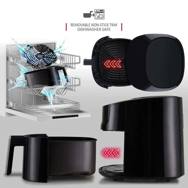 7.2L Digital Air Fryer with 60 Minute Timer - 1800W