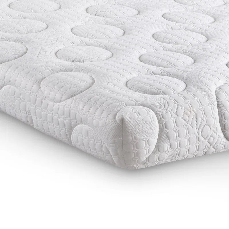 Bozrah Double (4'6) Upholstered Ottoman Bed with Mattress
