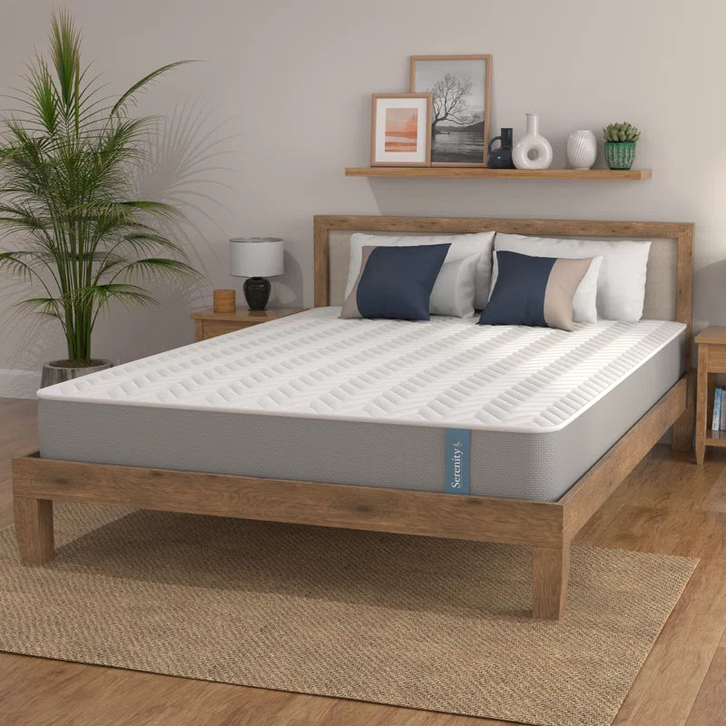 Adamine Serenity Coil Spring and Comfort Foam Hybrid Mattress