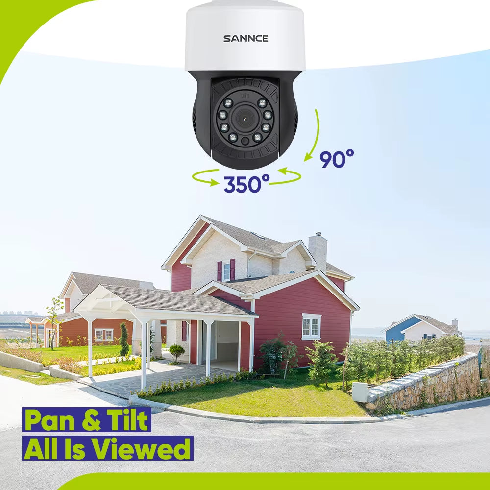 1080P Mini Security Protection Camera Night Vision 3.6Mm Lens Camera Waterproof Outdoor Surveillance Camera CCTV System