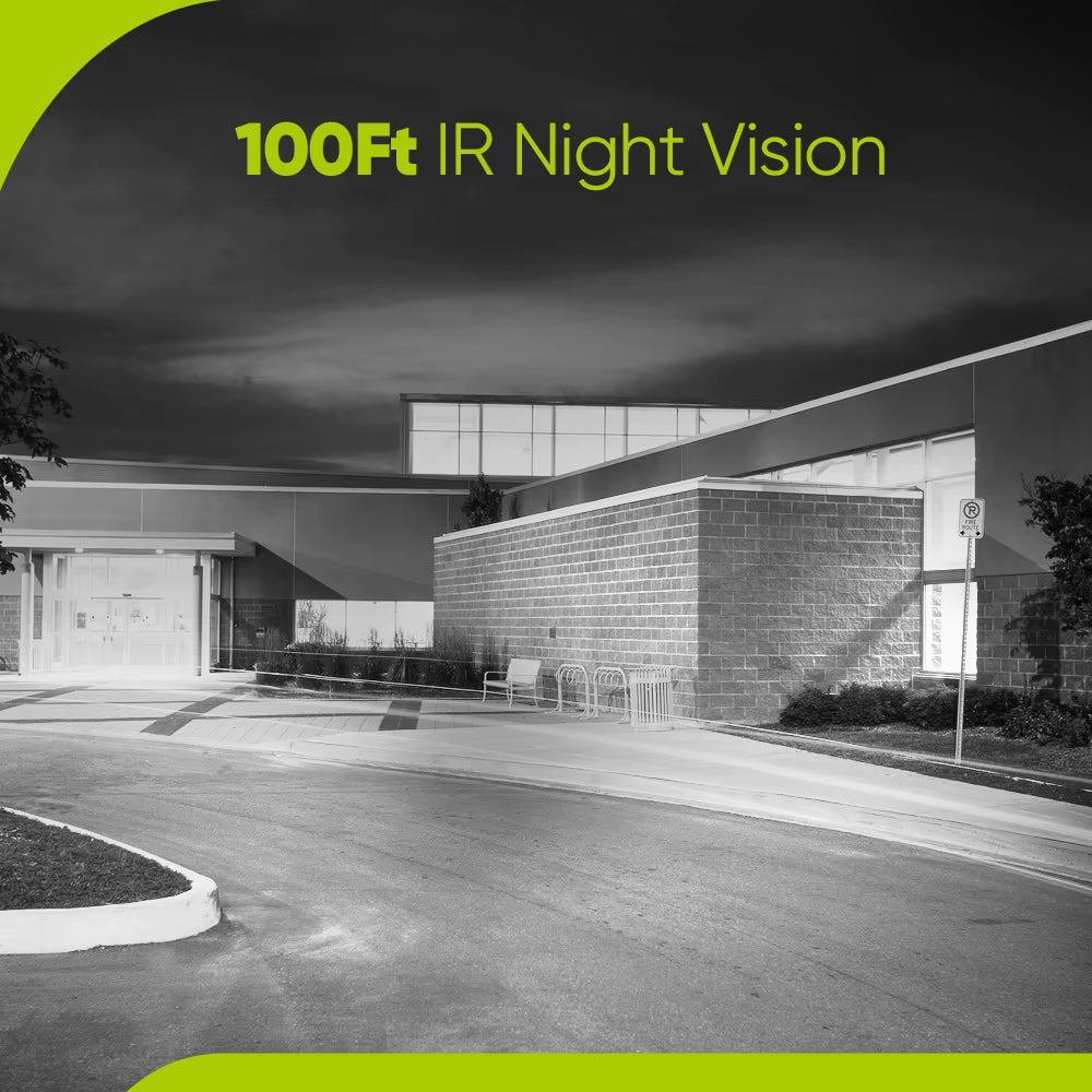 1080P Mini Security Protection Camera Night Vision 3.6Mm Lens Camera Waterproof Outdoor Surveillance Camera CCTV System