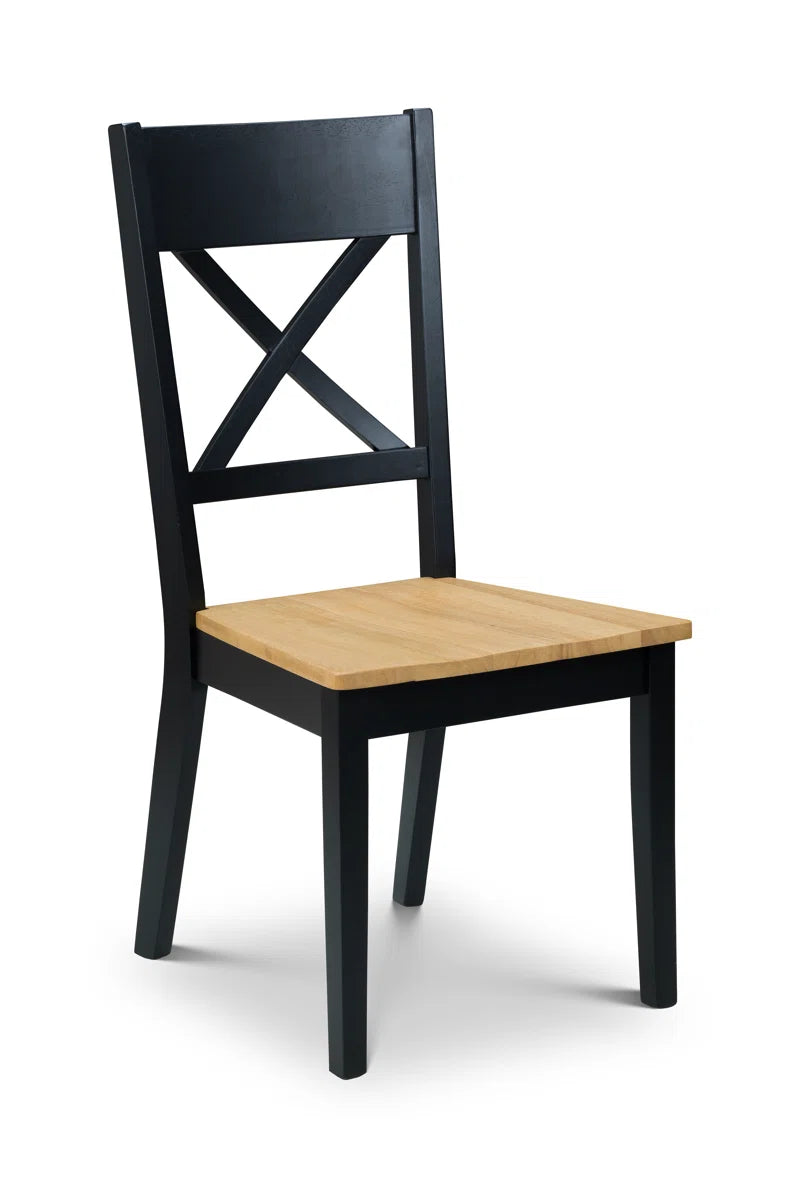 Mulford 6 - Person Rubberwood Solid Wood Dining Set