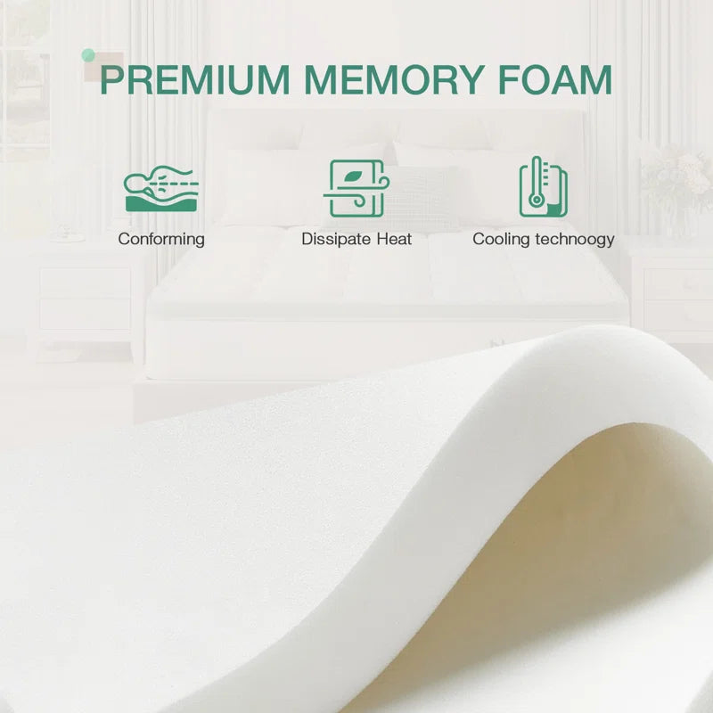 25Cm Ortho Memory Foam Pocket Sprung Mattress