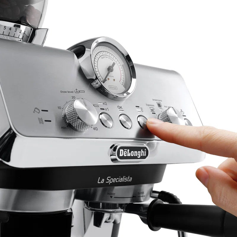 La Specialista Arte Compact Manual Bean to Cup Espresso Coffee Machine