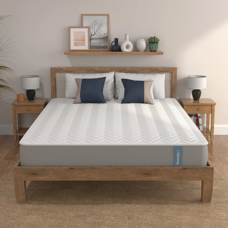 Adamine Serenity Coil Spring and Comfort Foam Hybrid Mattress