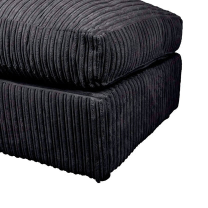 Moana 3 - Piece Upholstered Corner Sofa Chaise with Ottoman