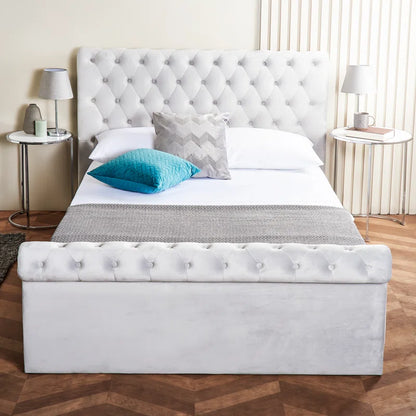 Edgehill Upholstered Ottoman Storage Bed with Mattress