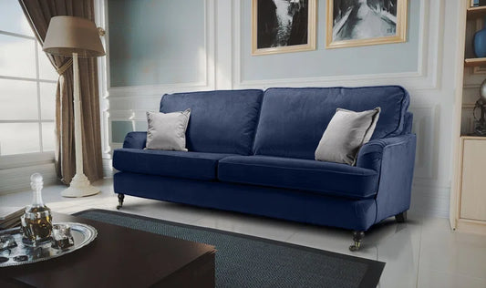 Marcantonio 3 Seater Velvet Sofa