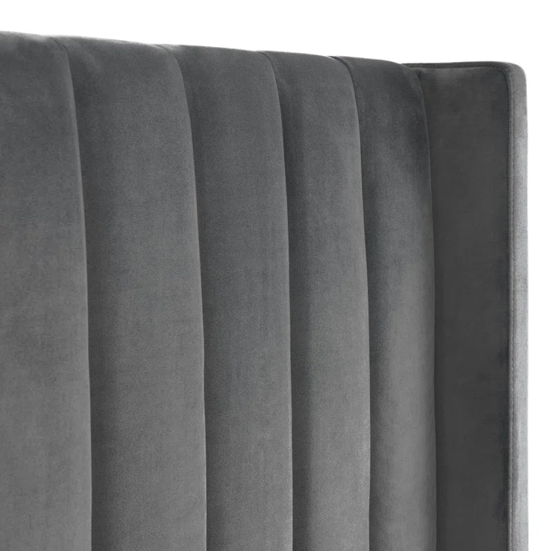 Bozrah Double (4'6) Upholstered Ottoman Bed with Mattress