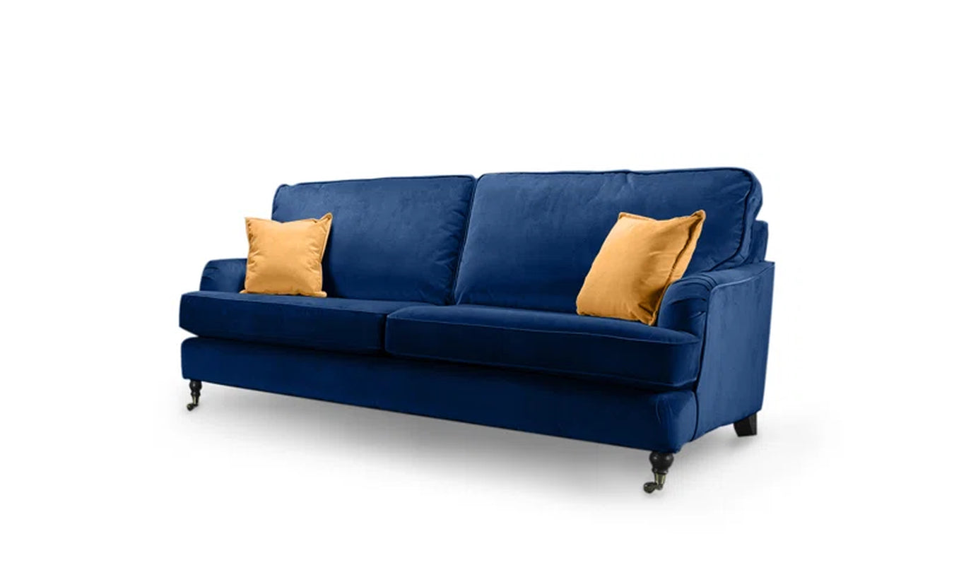 Marcantonio 3 Seater Velvet Sofa