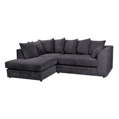 Moana 3 - Piece Upholstered Corner Sofa Chaise with Ottoman