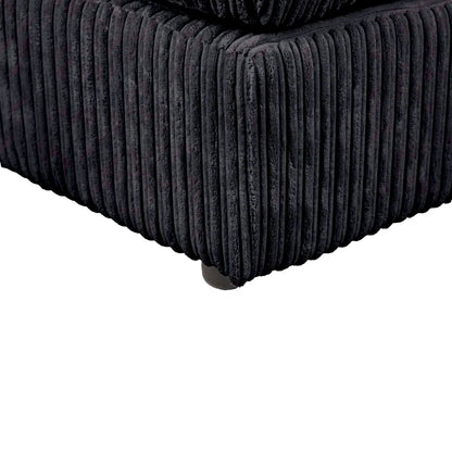 Moana 3 - Piece Upholstered Corner Sofa Chaise with Ottoman