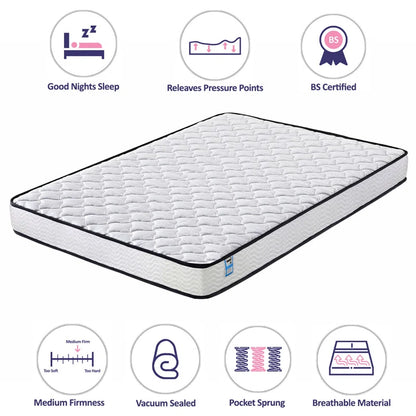 Edgehill Upholstered Ottoman Storage Bed with Mattress